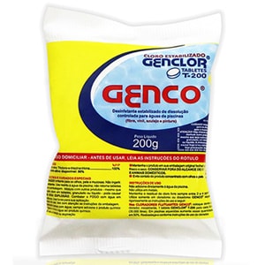 genclor tablete cloro estabilizado